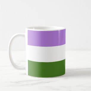 Genderqueer-Flagge Kaffeetasse