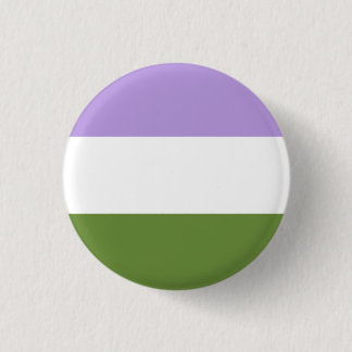 Genderqueer Pride Flag Abzeichen Button