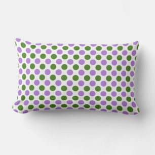 Genderqueer Pride Flag Colors Punkte Lendenkissen