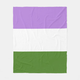Genderqueer Pride Flag Fleecedecke