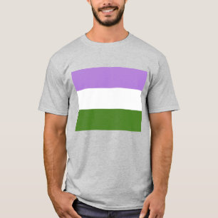 Genderqueer Pride Flag LGBTIQ T-Shirt