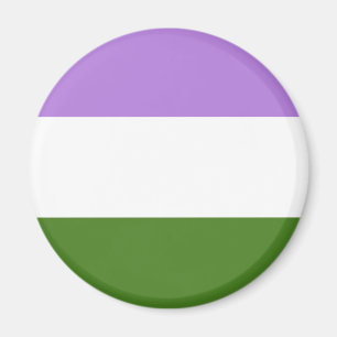 Genderqueer Pride Flag Magnet