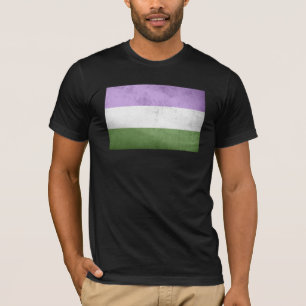 Genderqueer Pride Flag T-Shirt