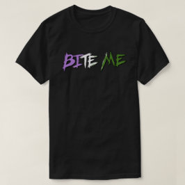 Genderqueer-Stolz Beiß mich T-Shirt