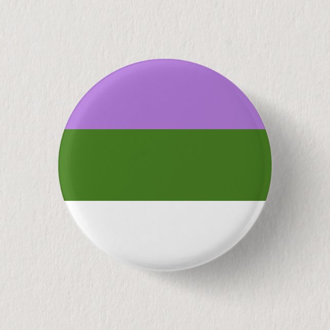 GENDERQUEER STOLZ BUTTON (Vorderseite)