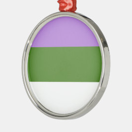 GENDERQUEER STOLZ ORNAMENT AUS METALL