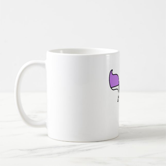Genderqueer-Stolzflagge Chai  Kaffeetasse (Links)
