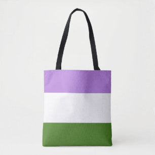 Genderqueer-Stolzflagge Tasche