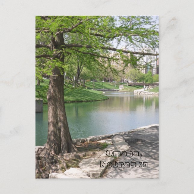 Gene Leahy Mall Postkarte (Vorderseite)