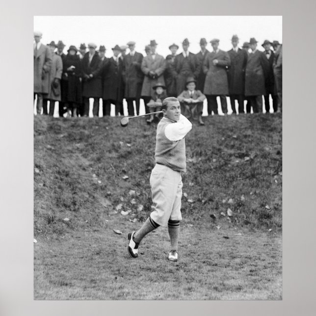 Gene Sarazen, 1922 Poster (Vorne)