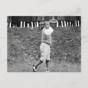 Gene Sarazen, 1922 Postkarte