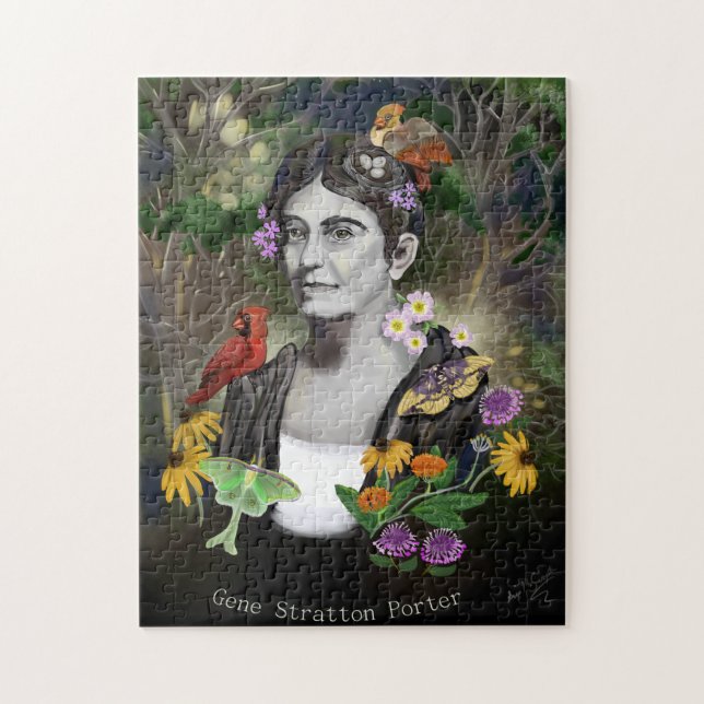 Gene Stratton Porter Portrait (Vertikal)