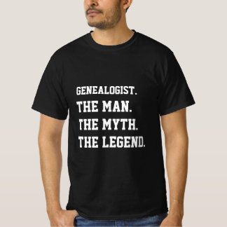 Genealoge Der Mann der Mythos Der T - Shirt der Le
