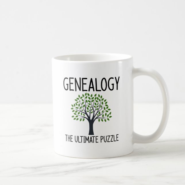Genealoge Kaffeetasse (Rechts)