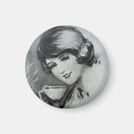 Genealogen brauchen ihren Drink Magnet