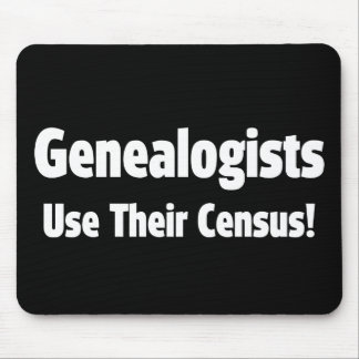 Genealogen verwenden ihre Zählung Mousepad