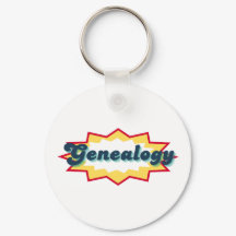 Genealogie-Comic-Book-Pop-Schlüsselanhänger