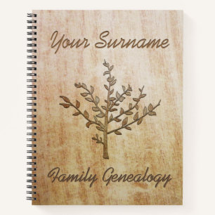 Genealogie der Familie Notizbuch
