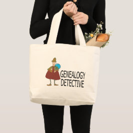 Genealogie-Detektiv Jumbo Stoffbeutel