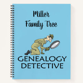 Genealogie Detektiv Notizbuch