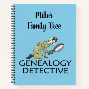 Genealogie Detektiv Notizbuch