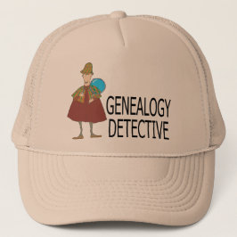 Genealogie-Detektiv Truckerkappe