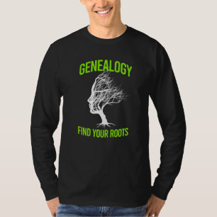 Genealogie Fundort in Genealogie Genealogist T-Shirt