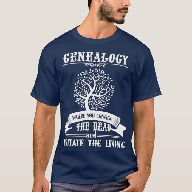 Genealogie, in der Tote und die T-Shirt (Vorderseite)
