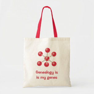 Genealogie ist in meinen Genen Tragetasche