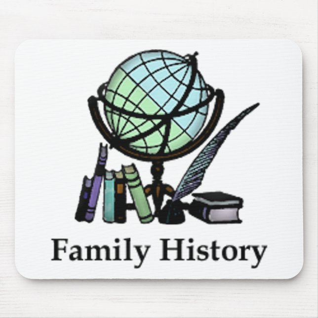 Genealogie Mousepad (Vorne)
