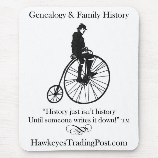 Genealogie Mousepad (Vorne)