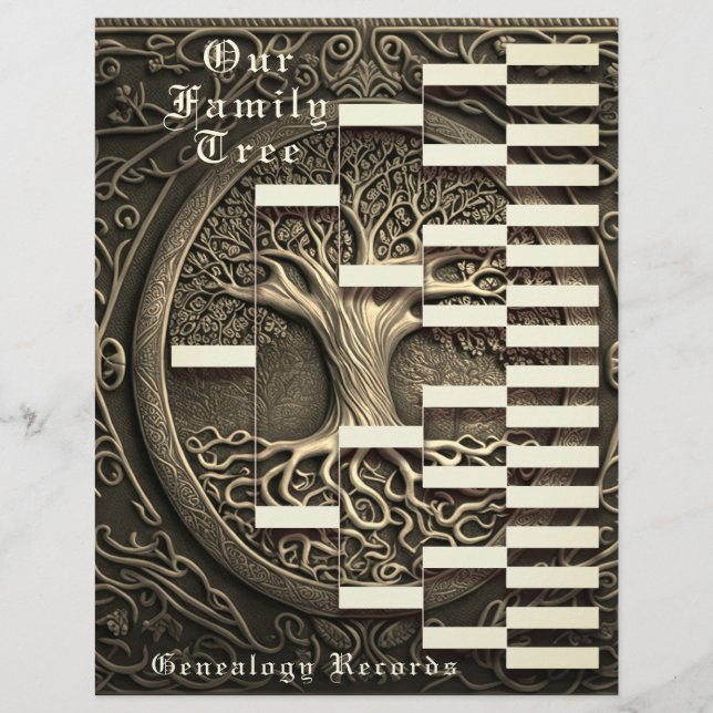 Genealogie Pedigree (Vorderseite)