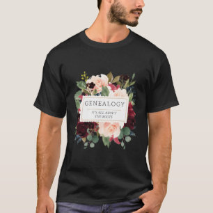 Genealogin Genealogin Ladys Family Research T-Shirt