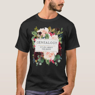 Genealogin Genealogist Geschenk Damen T-Shirt