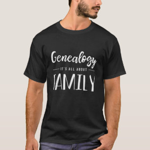 Genealogische Familienbaum Genealogische Herkunft  T-Shirt
