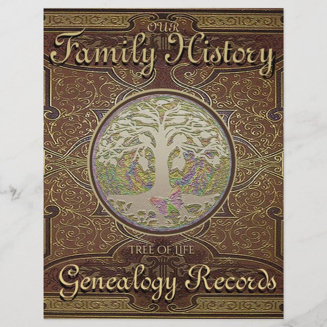 Genealogische Familiengeschichte (Vorderseite)