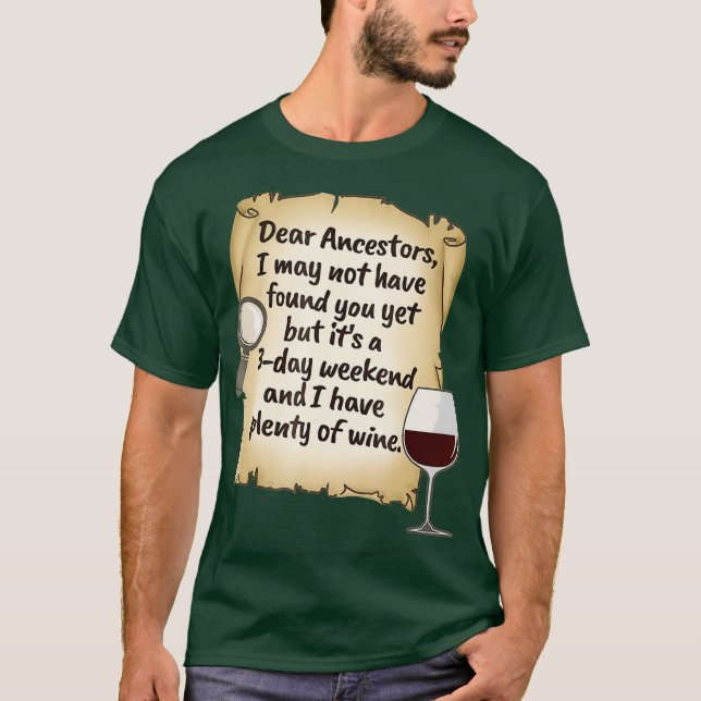 Genealogische Herkunft Ankara Weinkultur und Erde T-Shirt (Vorderseite)