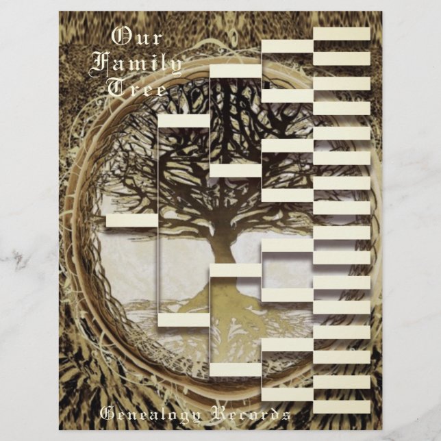 Genealogische Herkunft Pedigree (Vorderseite)