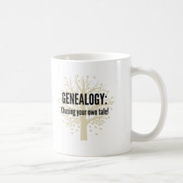 Genealogische Tasse des Kaffees