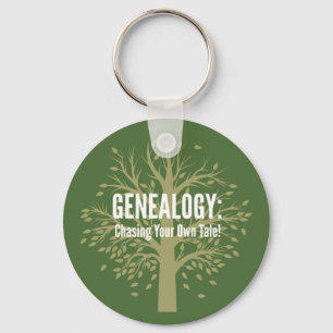 Genealogischer Schlüsselanhänger (grün)