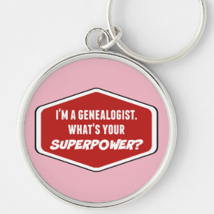 Genealogischer Supermacht-Schlüsselanhänger Schlüsselanhänger