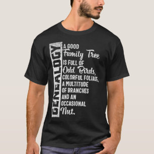 Genealogisches Design für benutzerdefinierte Stamm T-Shirt