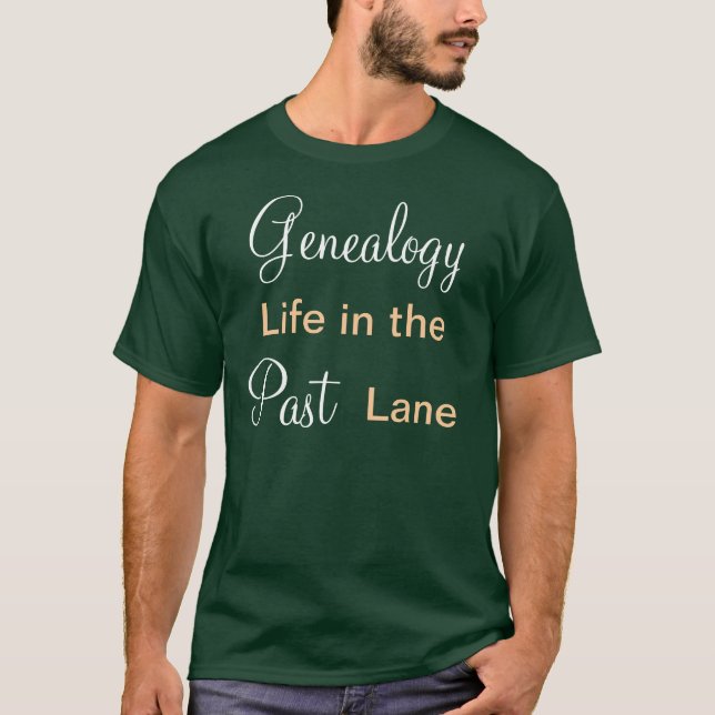 GENEALOGY T - SHIRT (Vorderseite)