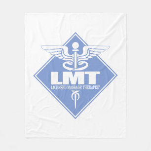 Genehmigter Massage-Therapeut Fleecedecke