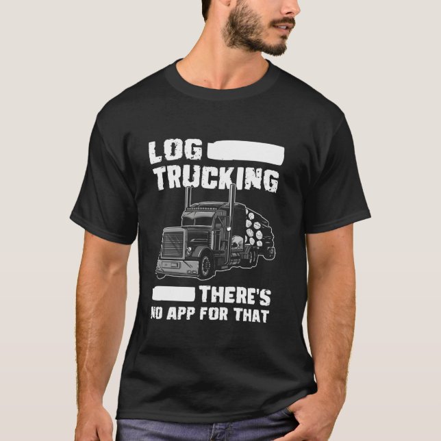 Genehmigung für das Führen von Blockbaumtransporte T-Shirt (Vorderseite)