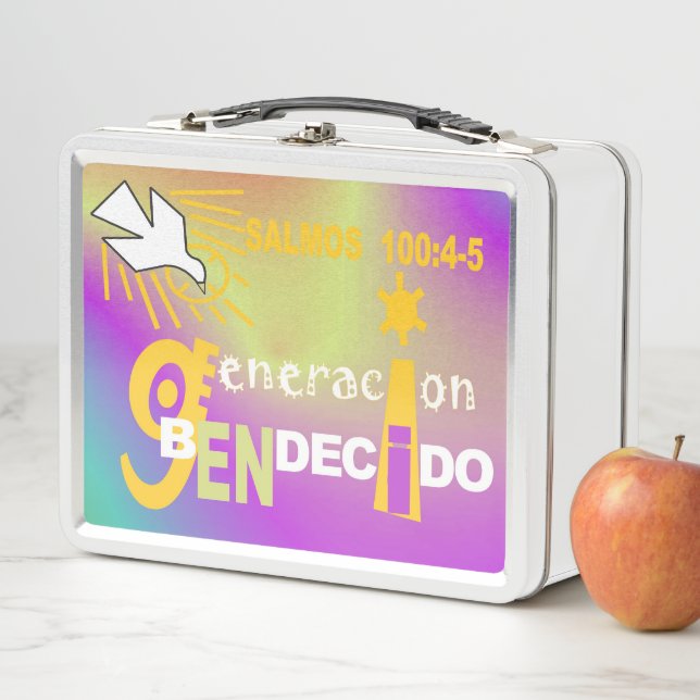 GeneraCion GeneraTion gesegnete Esp & Eng© Lunch B Metall Brotdose (Beispiel)