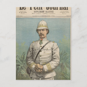 General Alfred Amedee Dodds in Dahomey Postkarte