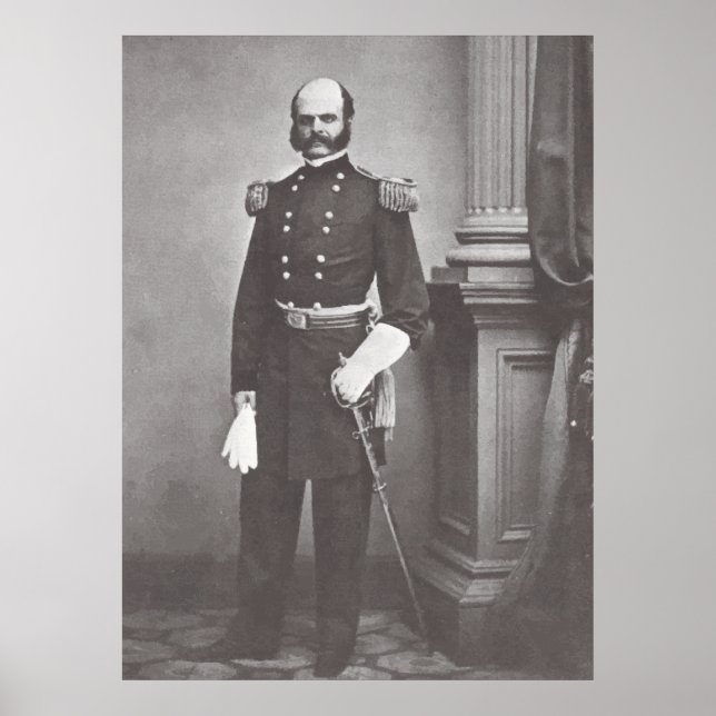 General Ambrose Burnside Poster (Vorne)