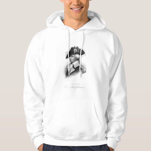General Anthony Wayne -- Amerikanische Revolution Hoodie (Vorderseite)