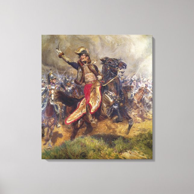 General Antoine-Charles-Louis Lasalle 1912 Leinwanddruck (Vorderseite)